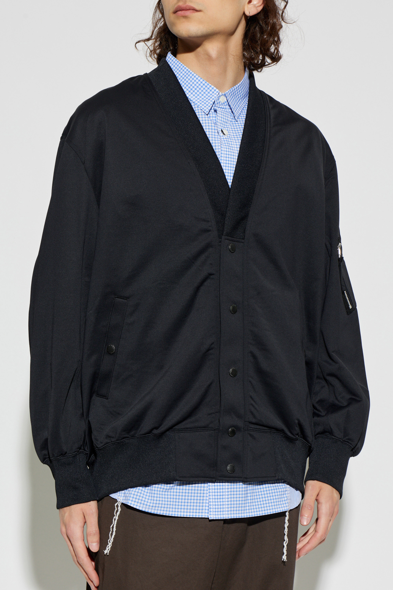Comme des Garçons Homme Plus Jacket with snap fastening | Men's
